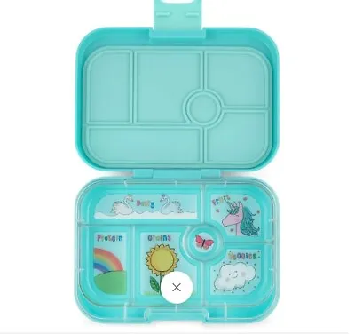 $49.99 • Buy Best Quality Leakproof Lunchbox Yumbox Original Unicorn Tray Aqua  AU Seller