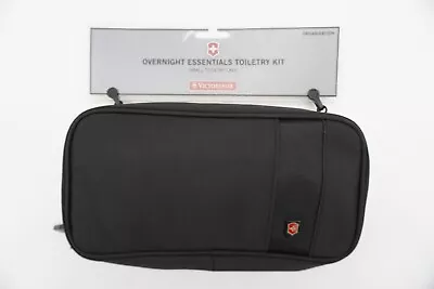 Victorinox Overnight Essentials Toiletry Kit 9  (Black) • $45