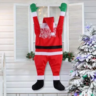 Climbing Hanging Santa Claus Christmas Outdoor Window Decoration Xmas Props 67  • $24.27
