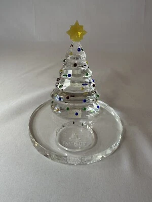 $22.95 • Buy Party Lite Sparkle Lite Crystal Christmas Tree Tealight Holder - With Box