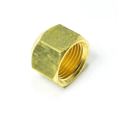 5/8 Female Flare Sae 45 Sealing Cap Nut Fitting Natural Gas Propane Fuel Hvac • $8.27