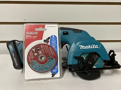 Makita Sh02 Mini Cordless Circular Saw 12v Battery 3-3/8  • $70