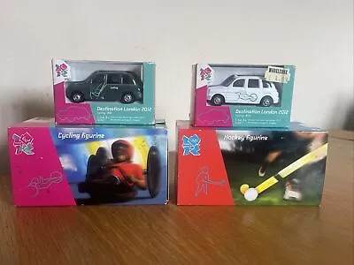 Corgi Olympics & Paralympic Figure And Taxi Job Lot (Cycling Sailing Hockey) • £14.99