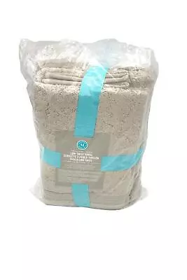 Martha Stewart 100% Turkish Cotton Noah 6-Piece Towel Set Sand Gray • $39.99