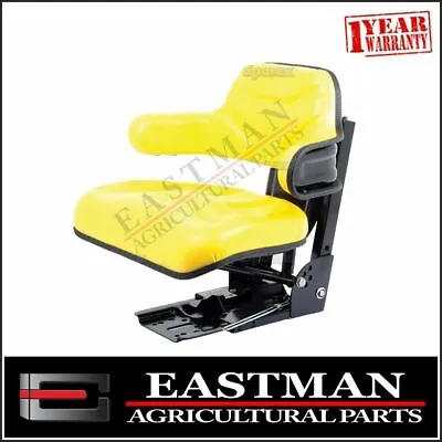 $159.50 • Buy Mechanical Suspension Seat - Yellow - John Deere Tractor 