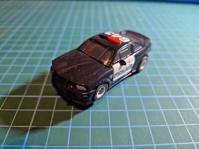 Hornby Micro Scalextric Transformers Barricade Police Car Black • £15