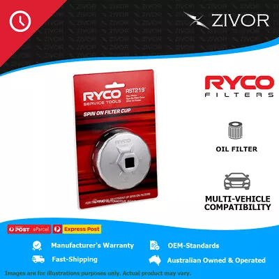 New RYCO Spin On Oil Filter Cup For RENAULT MEGANE D95 RS 250 2.0L F4Rt RST219 • $37.22