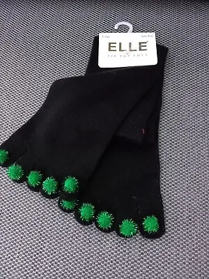 £4.99 • Buy Elle Sparkly Pom Pom Slipper Socks, Non Slip  Bnwt