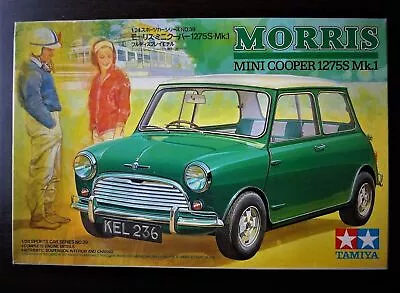 Vintage ! TAMIYA 1/24  Morris  Mini Cooper 1275S Mk-1 Uber Rare !! • $111.19