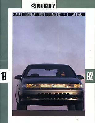 Mercury 1992 Dealer Brochure • $4.95