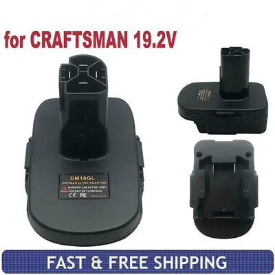 1xFor Dewalt 20V Slider Li-ion Batteries For Craftsman 19.2V Power Tools Adapter • $12.81