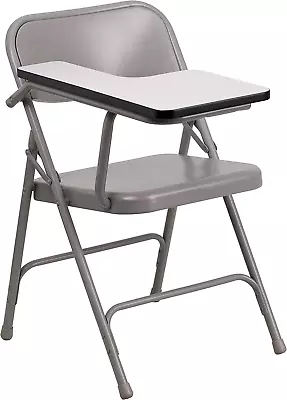 Ralph Premium Steel Folding Chair With Right Handed Tablet Arm • $77.99