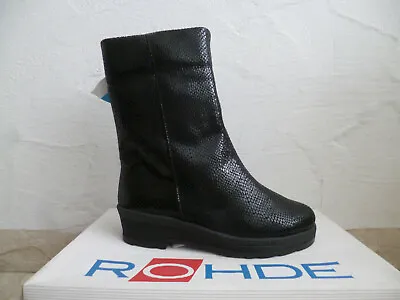 £68.99 • Buy Rohde Women's Boots Ankle Boots Winter Boots Snow Boots Black