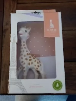 Vulli 616400 Sophie The Giraffe La Baby Natural Rubber Teether Toy • $10