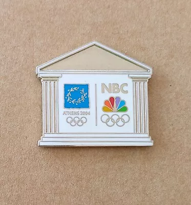 Athens 2004 Olympic Games - NBC  Media Pin Very Rare Pin!! • $42