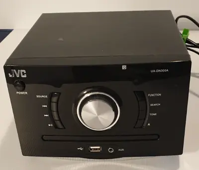 $89.99 • Buy JVC DVD Micro Hi-Fi System Model #UX-DN300A Unit Only No Speakers Colour Black