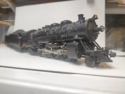 Vintage Scale Craft O Scale Gauge  Mikado Steam Engine 1940 3 Rail Runs! Brass  • $375