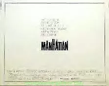 MANHATTAN MOVIE POSTER Original Mint 22x28 Rolled Half Sheet WOODY ALLEN 1979 • $65