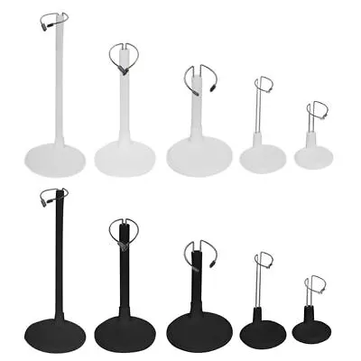 Adjustable Metal White/Black Doll Dummy Puppet Wrist Stand Holder Support • £4.35