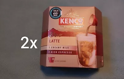 2x 6 Pods KENCO Duo LATTE Instant Coffee (12 Servings) No Machine Required. • £11.77