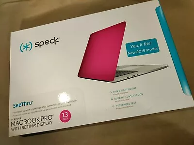 MacBook Pro 13  With Retina Display - Speck Hardshell Case - Orchid Matte - New • $20.69