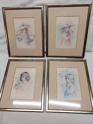 Maud Humphrey Set Of Four Reproduced Prints Of Girls 1888 • $33