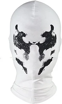 Watchmen Rorschach White Cotton Mask Cosplay Costume • $13