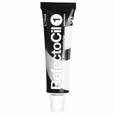 $6.99 • Buy Refectocil Eyebrow Eyelash Tint GEL/HENNA NEW 15ml - PURE BLACK - 1.0**AUTHENTIC