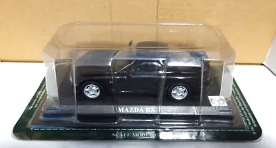 1/43 Unbranded Model Car Mazda Rx7 Black  The Ultimate Car Collection • $29.99