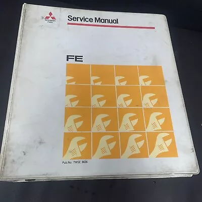 Mitsubishi Fuso FE Part II 23-35 Service Repair Manual Transmission Axle Brakes • $129.96