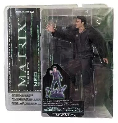 The Matrix Reloaded Series 2 Neo (Real World) McFarlane 2003 Action Figure • $28.93