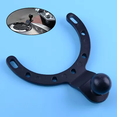 Motorcycle Mount Holder Bracket GPS Gas Cell Phone Cap Adjustable Tank Kit • $15.91