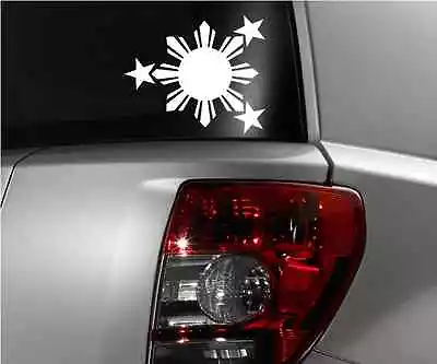 $3.75 • Buy Philippines Flag Sun And Stars JDM Vinyl Decal Sticker 6  (Phil6in)
