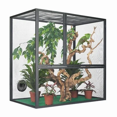 $59.99 • Buy Zilla Reptile Lizard Cage Enclosure For Bearded Dragon And Butterfly Habitat  