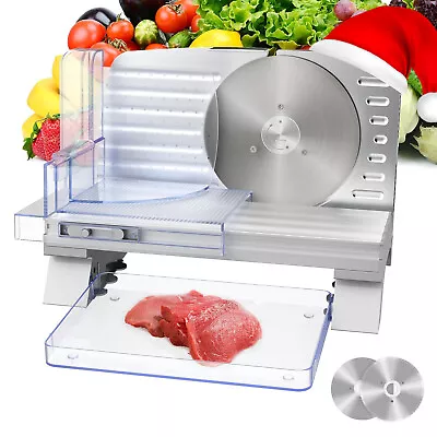 200W Electric Food Slicer Meat Slices Deli Vegetables Fruit Bread Processor • $85.90