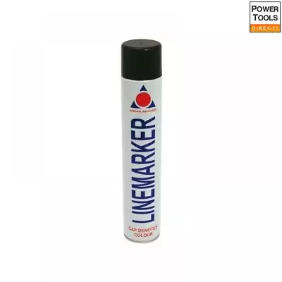 Aerosol 0906 Line Marking Spray Paint Black 750ml • £5.48