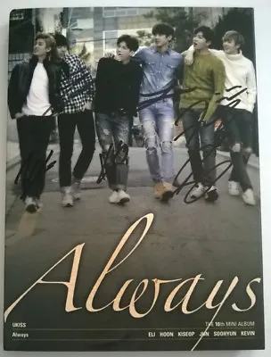 U-KISS 10th Mini Album Always Korean Press CD Signed Autographed Mwave • $20