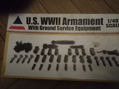 1/48 Scale Accurate Miniatures U.S. WWII Armament W/ground Equip Kit PM497 LZ • £20