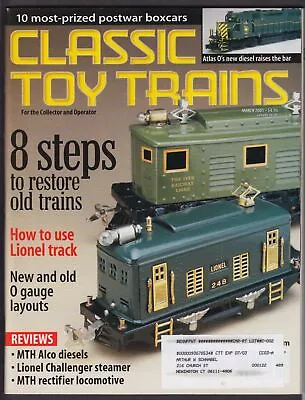 CLASSIC TOY TRAINS Lionel Challenger O Gauge MTH Alco Atlas O + 3 2001 • $9.99