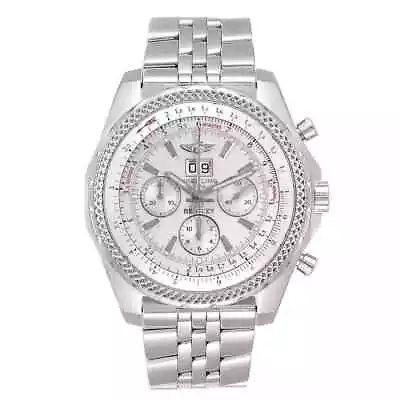 Breitling Bentley 6.75 Motors Speed Sport 'Silver Storm' Special Edition A44362 • $11143.28