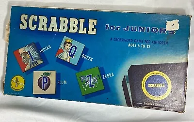 Vintage 1958 Scrabble Board Game • $4