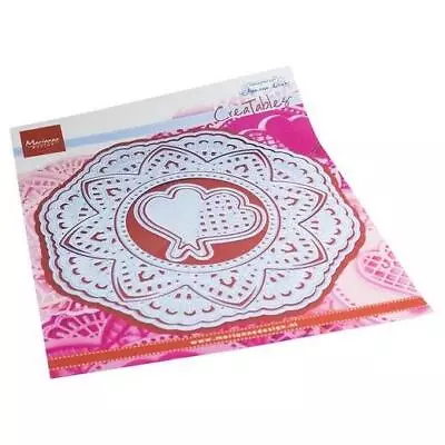 Marianne Design Creatables Cutting Dies - Anja‘s Elegant Circle Hearts LR0852 • £18.99