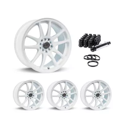 Wheel Rims Set With Black Lug Nuts Kit For 00-07 Chevrolet Monte Carlo P813360 1 • $747.88