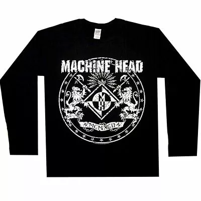 £20 • Buy Machine Head Classic Logo Long Sleeve T-Shirt Size Large (44  Chest)