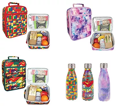 SACHI Insulated Lunch Tote Bag OASIS Drink Bottle 350ml Storage Carry • $31.27