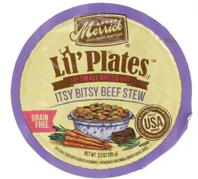 Merrick Lil' Plates Grain Free Itsy Bitsy Beef Stew • $30.21