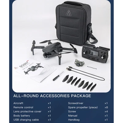 Compact And Easy To Carry SG907 MAX RC 4K Professional Dual Camera Gray • $112.56