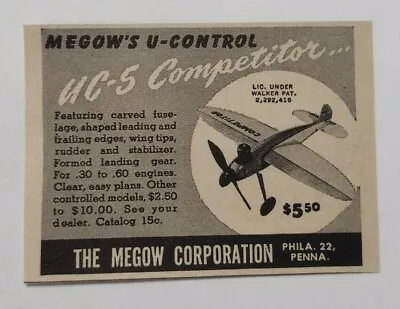 1947 The Megow Corporation Advertisement Philadelphia PA • $12