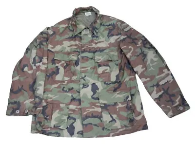 1979 U.S. Military Brown Dominant Camo Rip-Stop BDU Jacket M/LNOSfree Shipping • $51.99