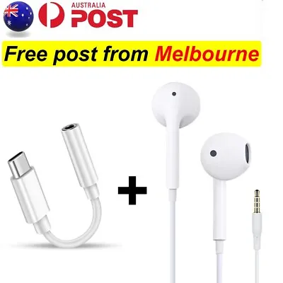USB Type C To 3.5mm Cable Headphones Earphones Headset Adapter Android Samsung • $4.99